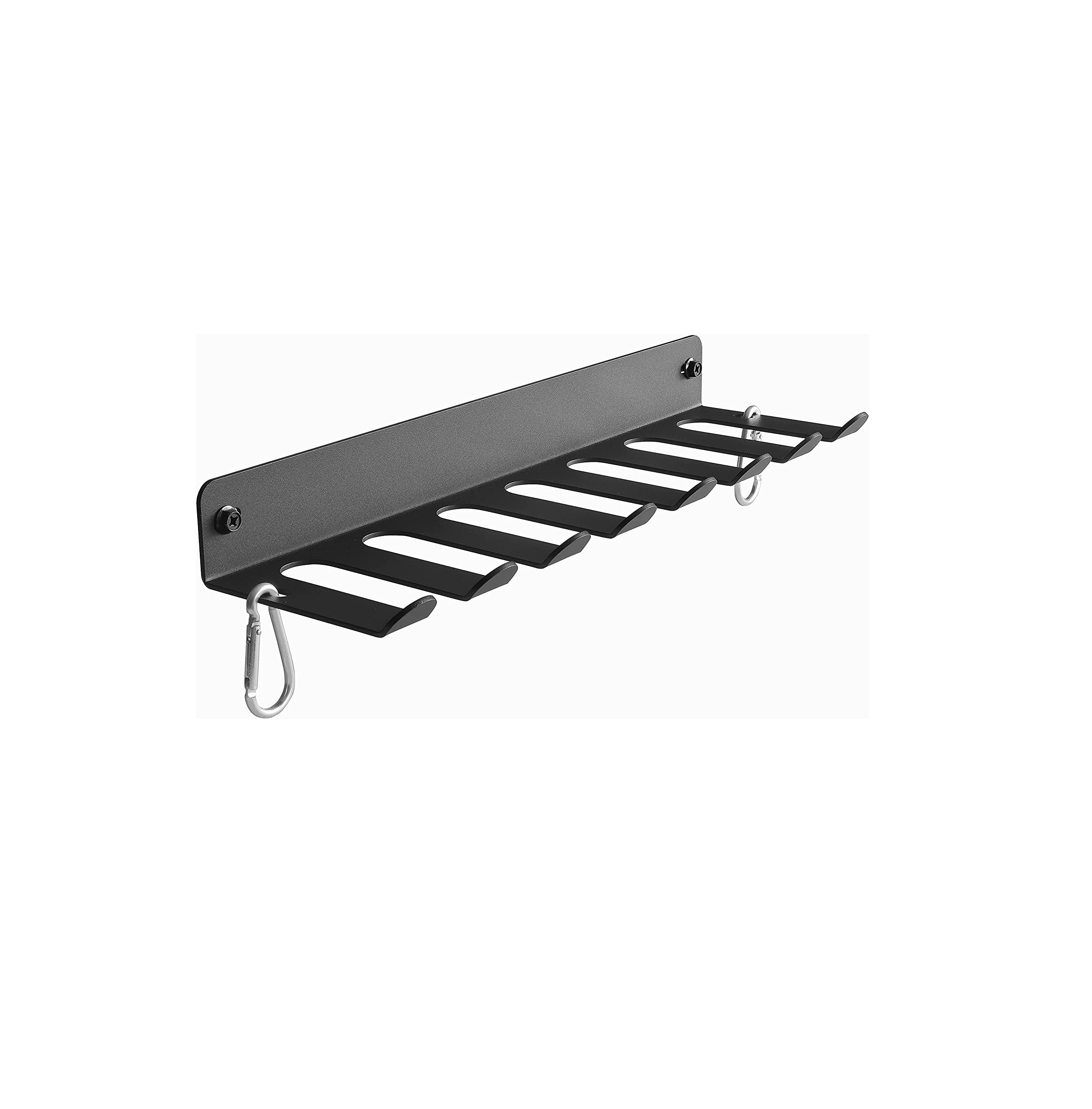 Gym Rack Heavy Duty Gym Equipment Storage Rack Wall Mounted Hanger Rack for Exercise Bands, Lifting Belts and Jump Ropes