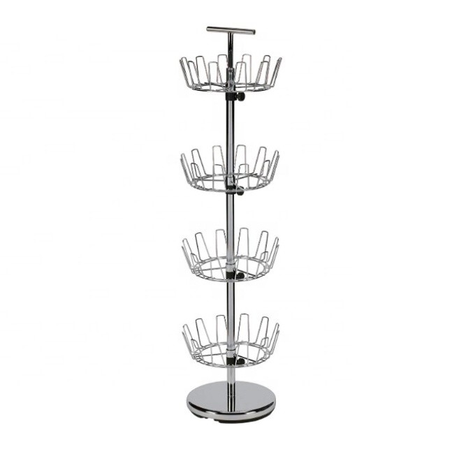 Adjustable Revolving Shoe Rack shoe tree with spinning handle