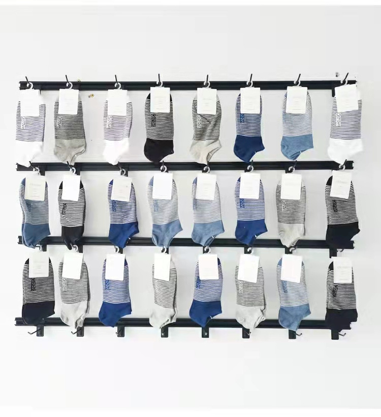 Wall hanging display racks mobile phones accessory organizers metal hanger hook tie and belt storage holders supermarket shelves