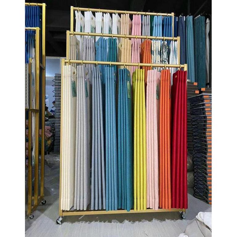 Sample Display Rack Fabric Display Stands Curtain Display Rack