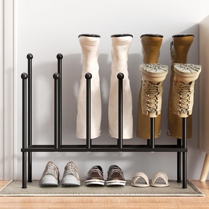 RUIMEI Shoe Display Rack Free Standing Metal Shoe Racks Boot Rack For Indoor Closet Home