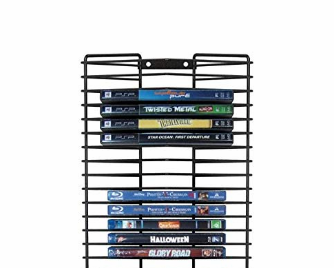 Sturdy Multiple Metal CD Storage Tower Stand  Rack, Documents Storage