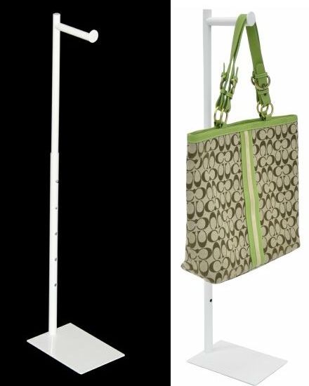 Metal Hand Bag Rack Bag Stand Display Custom Hanging Handbag Holder Luxury Bag Display Stand