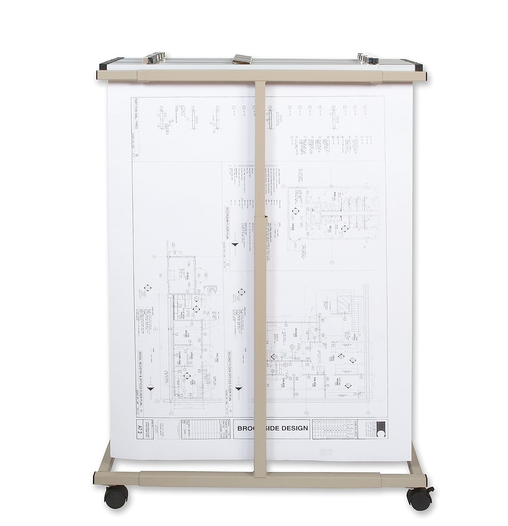 Vertical Blueprint Storage Mobile Plan Holder Mobile Blueprint Storage - Vertical Poster Display