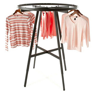 Metal round garment clothing rack  circle clothing rack