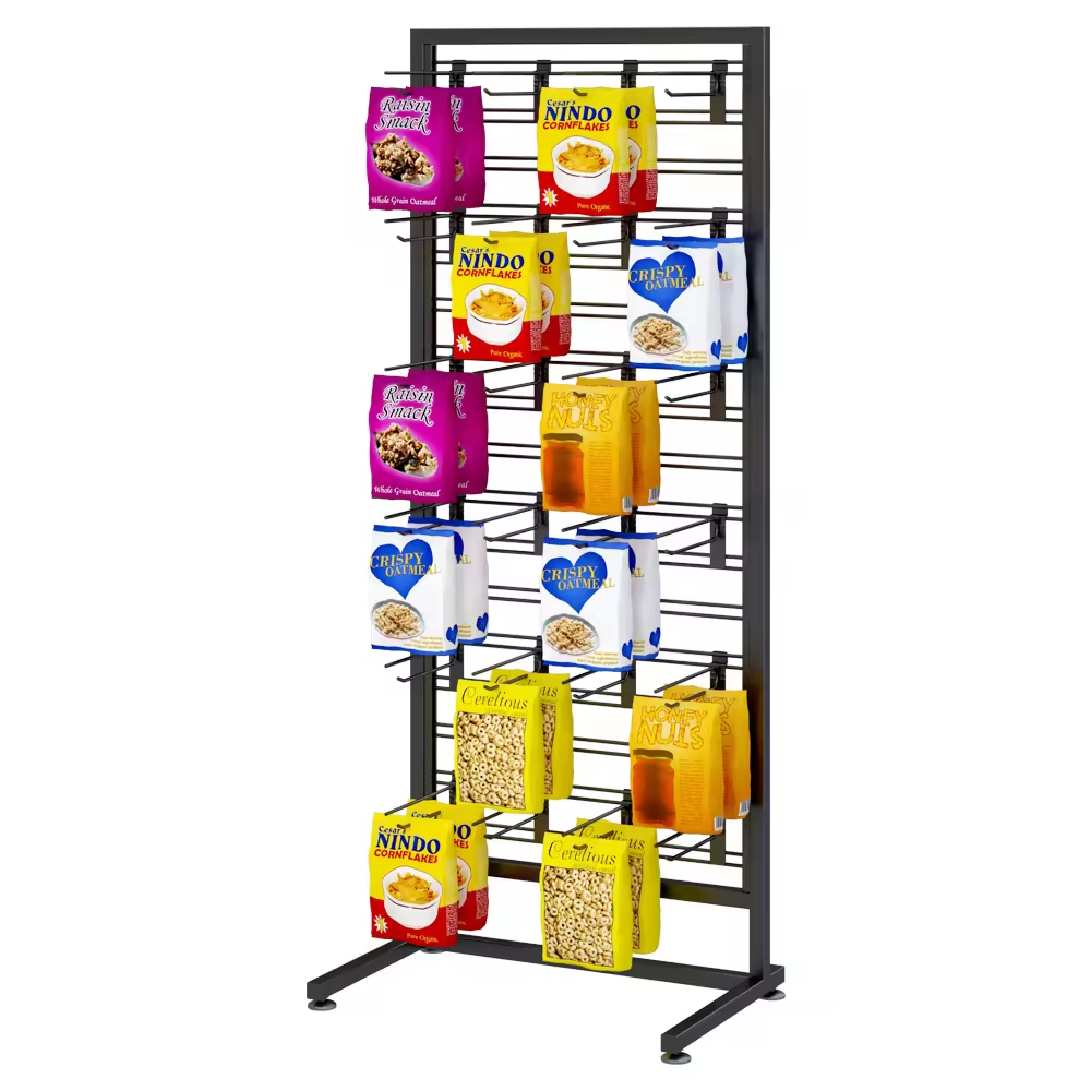 Dog Food Display Racks,Freestanding Metal Snack Food Display Rack For Supermarket,Pet Food Display Rack For Pet Shop,Home