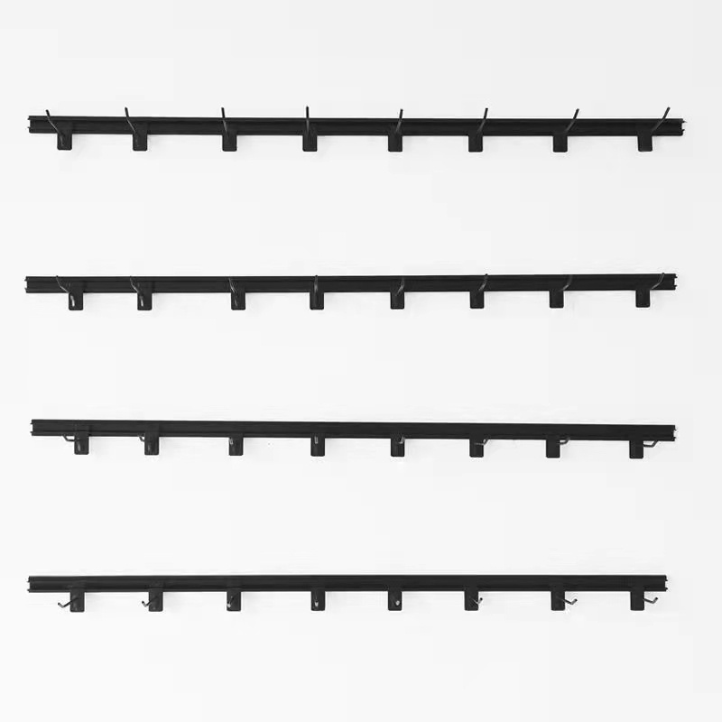 Wall hanging display racks mobile phones accessory organizers metal hanger hook tie and belt storage holders supermarket shelves