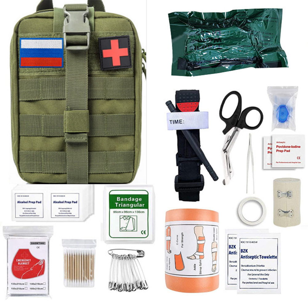 individual IFAK Trauma medical first aid kit with tourniquet