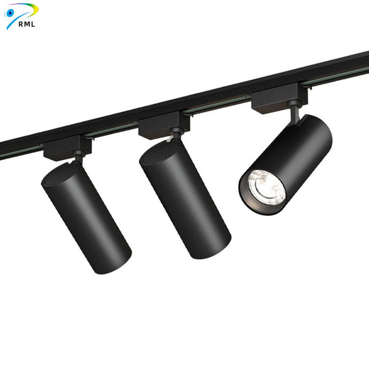 Led Magnetic 48v Lighting Shop Commercial Tracks Spotlights 7w 10w 20w 30w 3000k led track lights