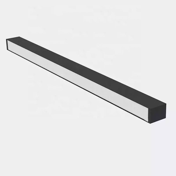 Customized Aluminum 4Ft 8Ft Linkable Office Ceiling Light Fixture  40W 50W Suspended Led Pendant Linear Light