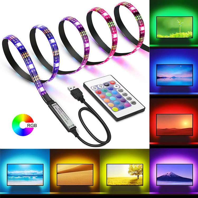 5v WiFi APP Led Lights for Bedroom 100ft (2 Rolls of 50ft) Music Sync Color Changing LED Strip Lights