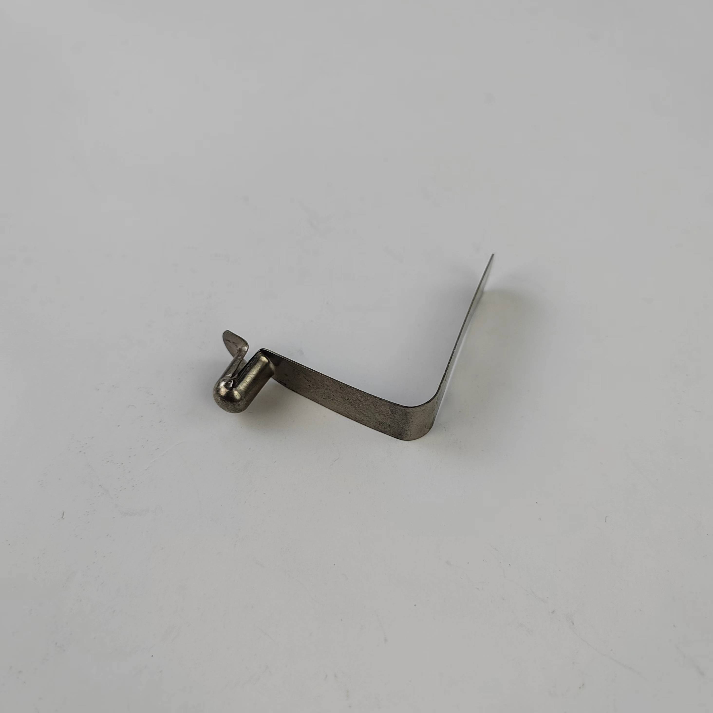 High Quality Spring Steel Tube Lock Spring V Shaped Spring Clip Double Button