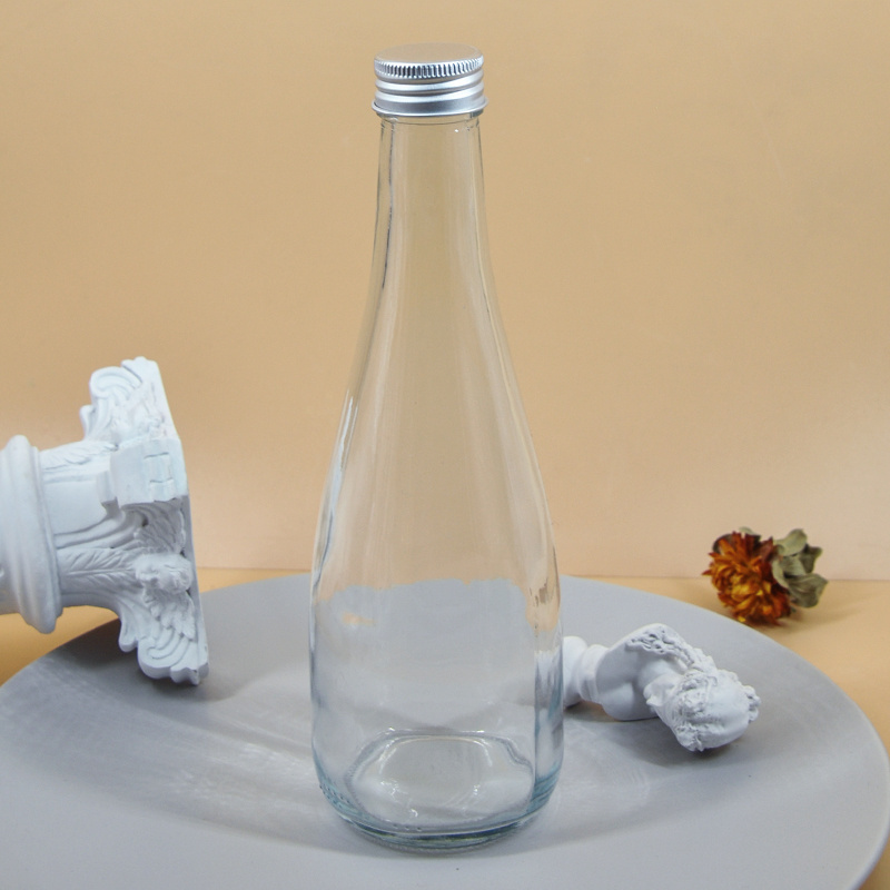 330ml soda glass beverage bottle Evian mineral water glass bottle