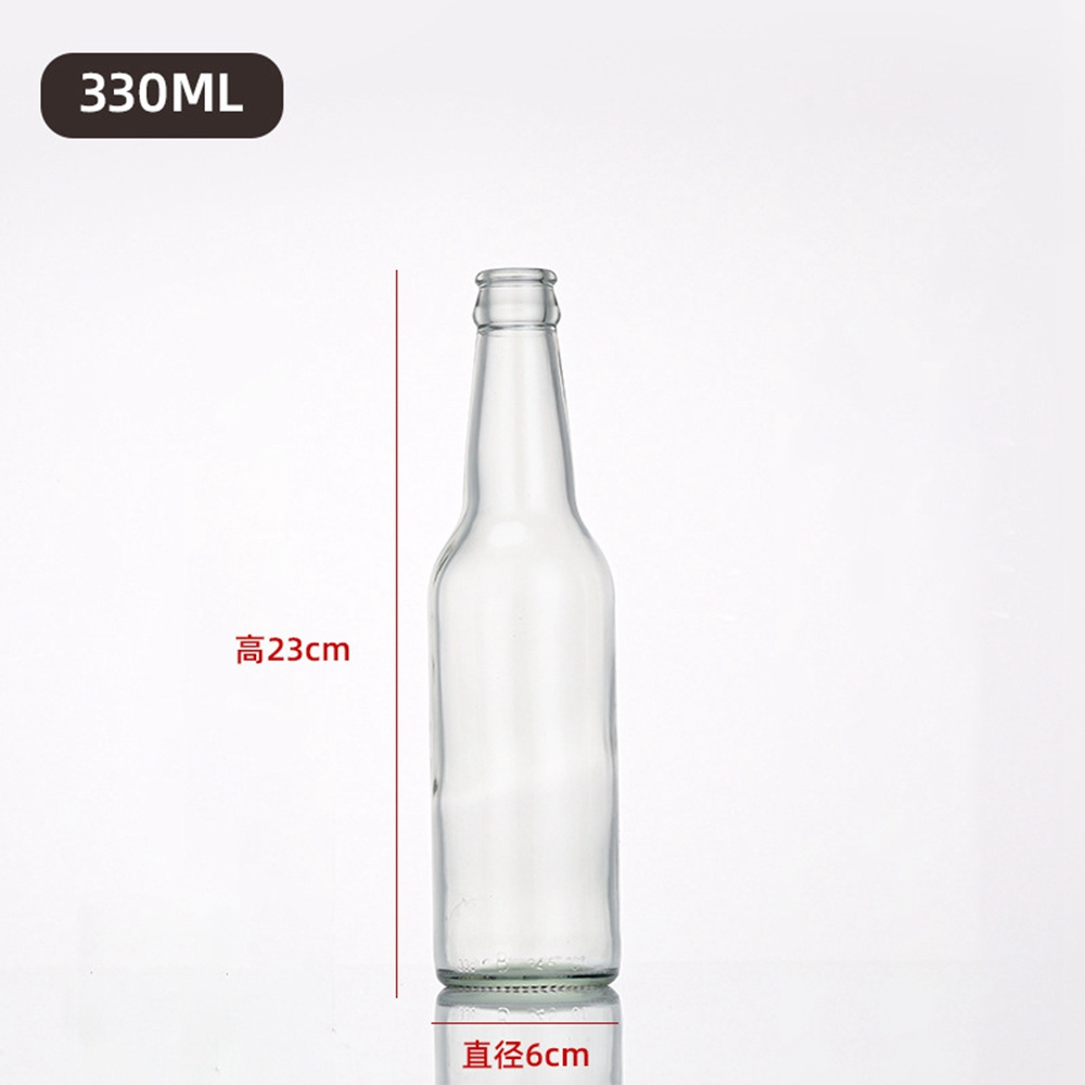 factory wholesale empty beer soda coke glass bottle for carbonated drinks