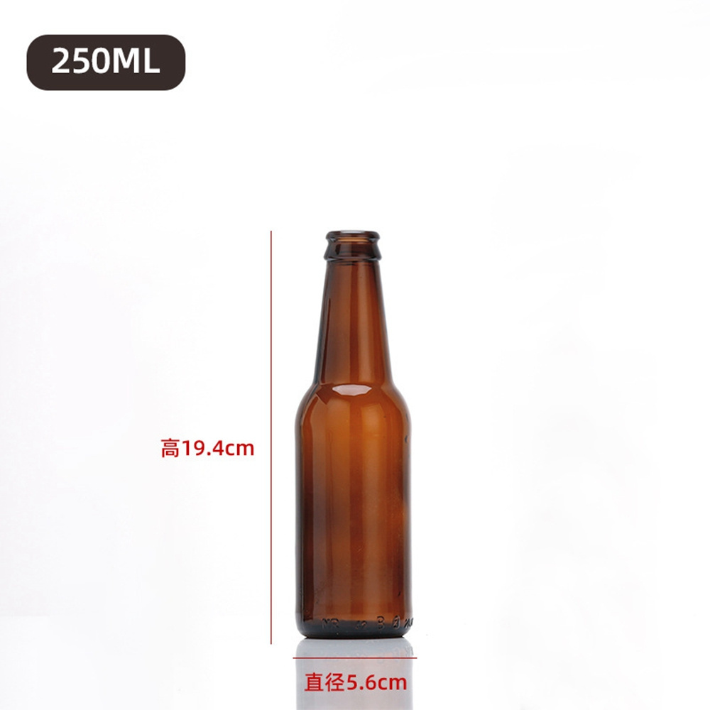 factory wholesale empty beer soda coke glass bottle for carbonated drinks