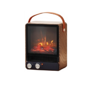 750W 1500W Heating Wire Bedroom Home Space Mini Freestanding Portable Stove Electric Fireplace Fire Place with Overheat Safety