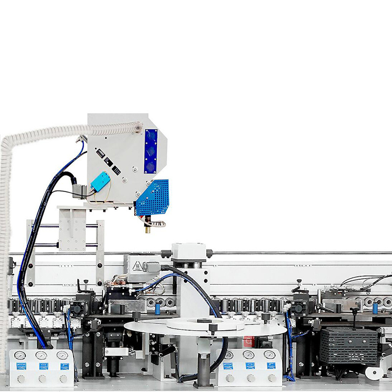 R-TUP Double Glue Pot Full Automatic Edge Bander Machine Upper Glue pot with Quick Melt Glue Edge Banding Machine