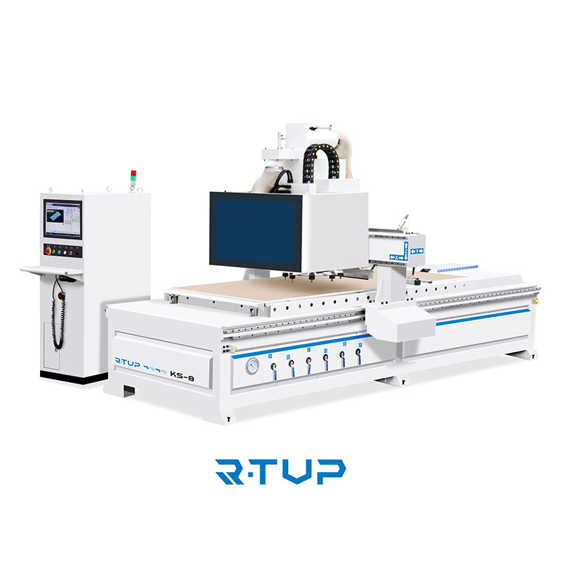 R-TUP Panel Woodworking Machine CNC Wood Router Machine with Automatic Tool Changer