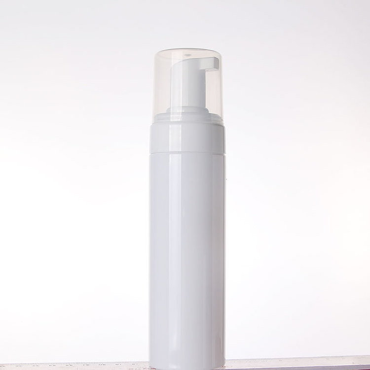 rui pack OEM OEM 200ml Plastic Foamer Bottle Pump white liquid Soap Dispenser wholesale Foam bottle with golden foamer