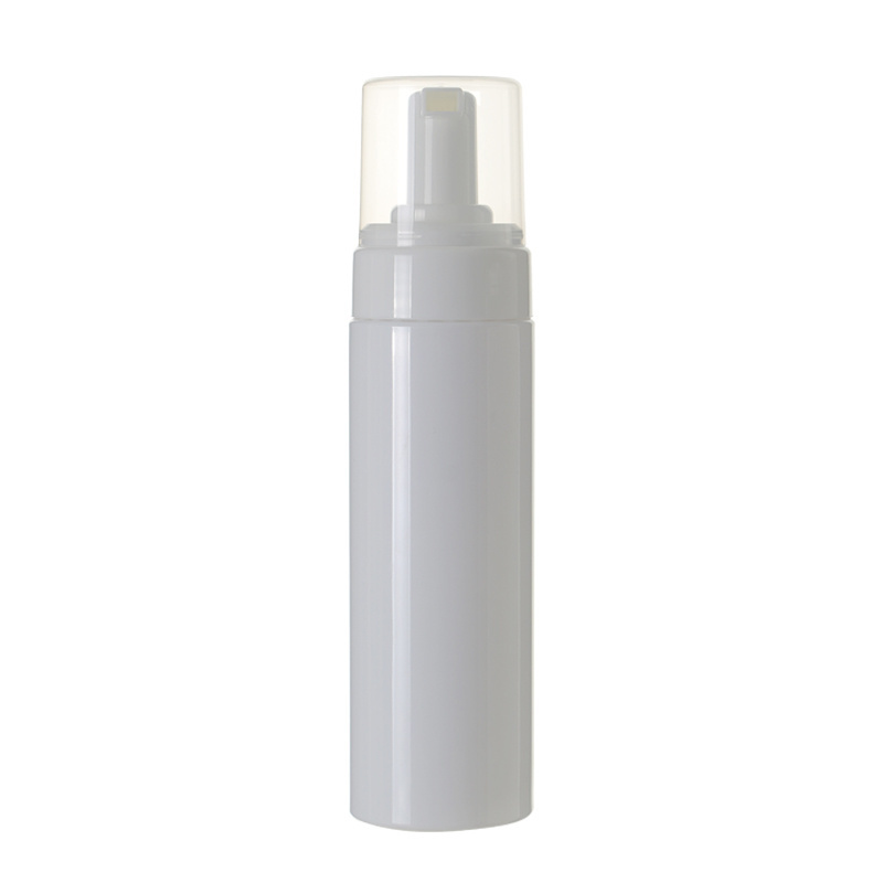 rui pack OEM OEM 200ml Plastic Foamer Bottle Pump white liquid Soap Dispenser wholesale Foam bottle with golden foamer