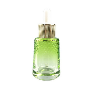 RUIPACK Pineapple shape empty glass 30ml face serum dropper bottle