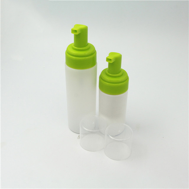 100ml 150ml foam bottle empty HDPE cosmetic foam spray bottle for soap