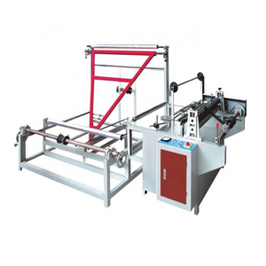 Ruiplas ZB model ultrasonic bopp plastic film paper triangle folding and rewinding machine