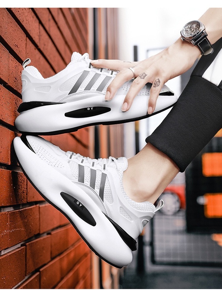 OEM Customization White Men's Casual Sneakers Men Shoes