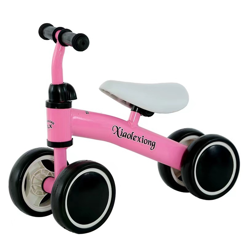 cheap price Children's four-wheel kids balance bike baby scooter without pedal scooter infant toddler walker toy