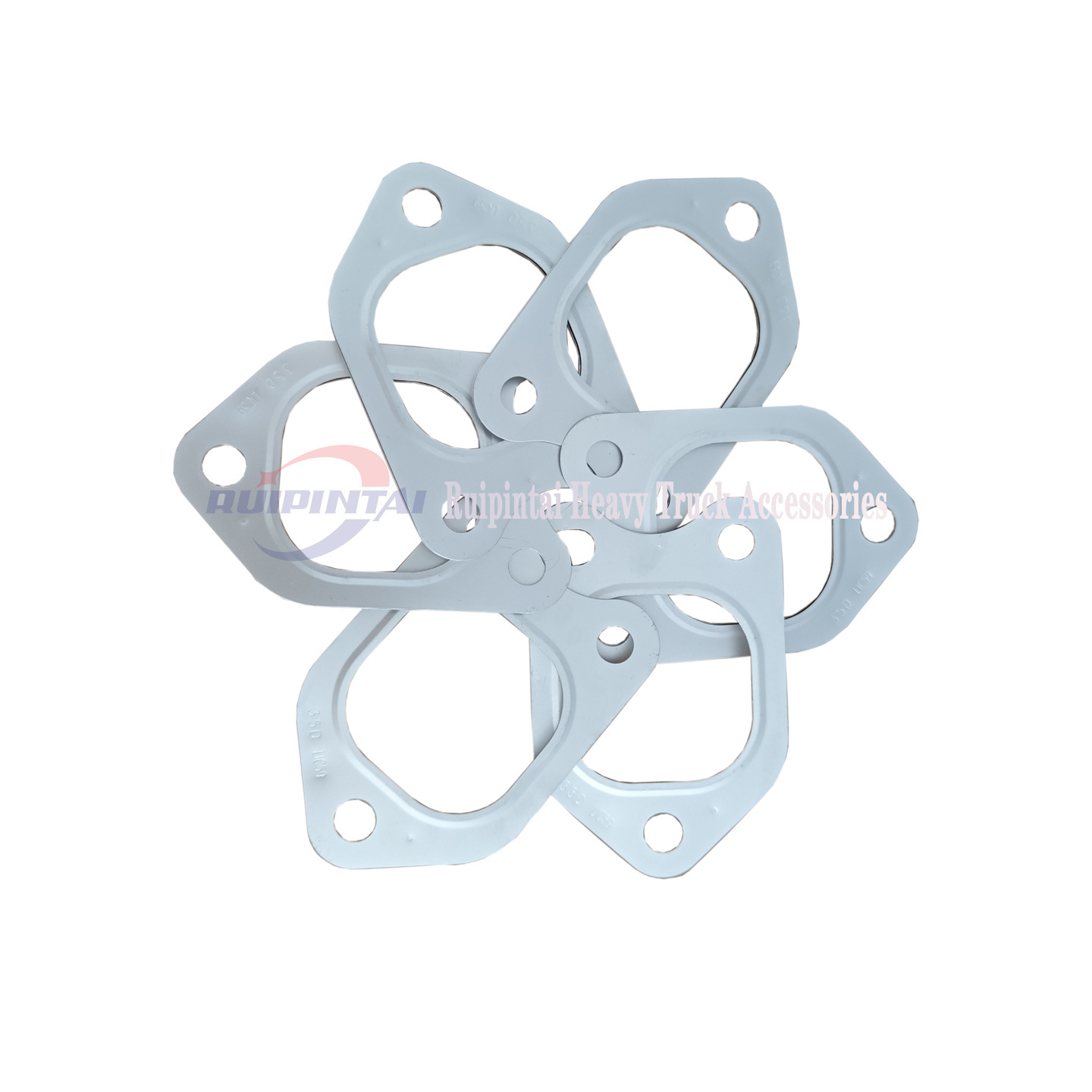 Affordable for FAW Jiefang engine parts exhaust pipe gasket, repair parts 1008044-M50-02000