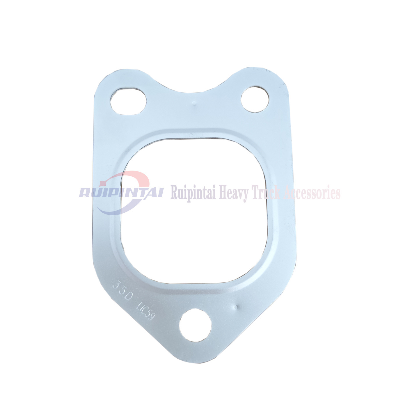 Affordable for FAW Jiefang engine parts exhaust pipe gasket, repair parts 1008044-M50-02000