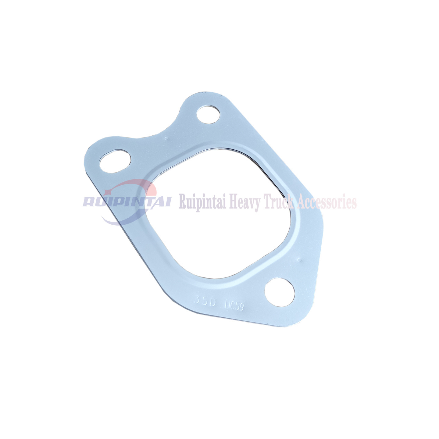 Affordable for FAW Jiefang engine parts exhaust pipe gasket, repair parts 1008044-M50-02000