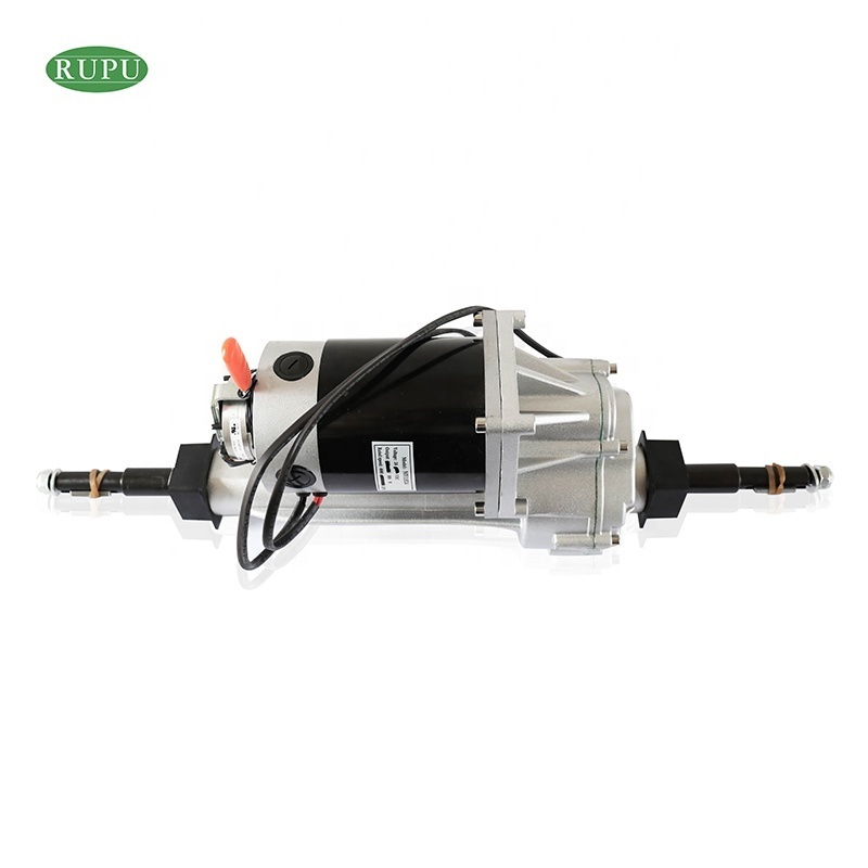 RUPU 400W/500W/800W cleaning car automatic sweeper Electric transaxl Integrated rear axle