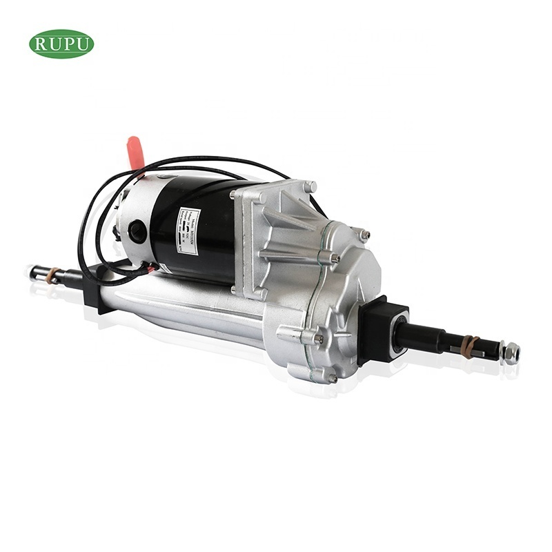 RUPU 400W/500W/800W cleaning car automatic sweeper Electric transaxl Integrated rear axle