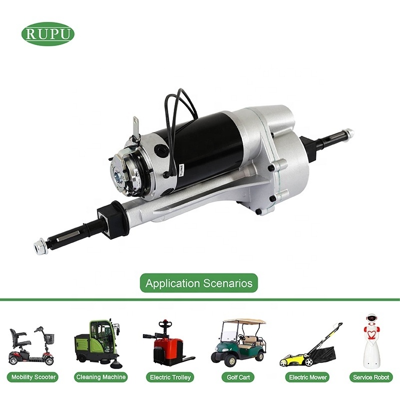 Sweeper electric floor scrubber electric drive axle brushed motor vehicle parts professional research and development 24V/36V/48