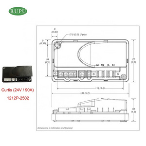 Replacing CURTIS 1212P-2501 24V Programmable DC Motor Controller