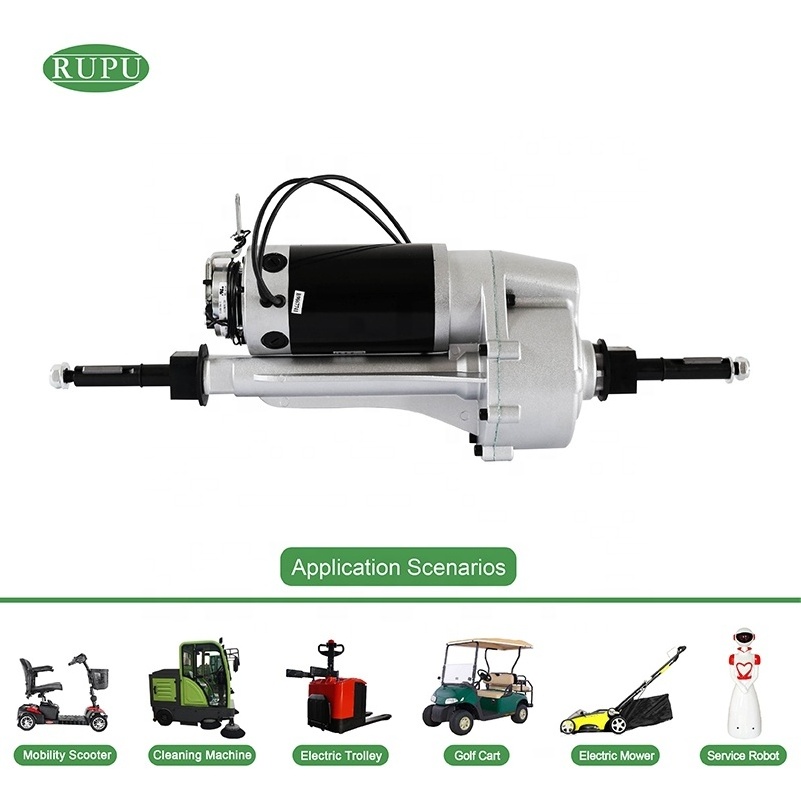 Sweeper electric floor scrubber electric drive axle brushed motor vehicle parts professional research and development 24V/36V/48