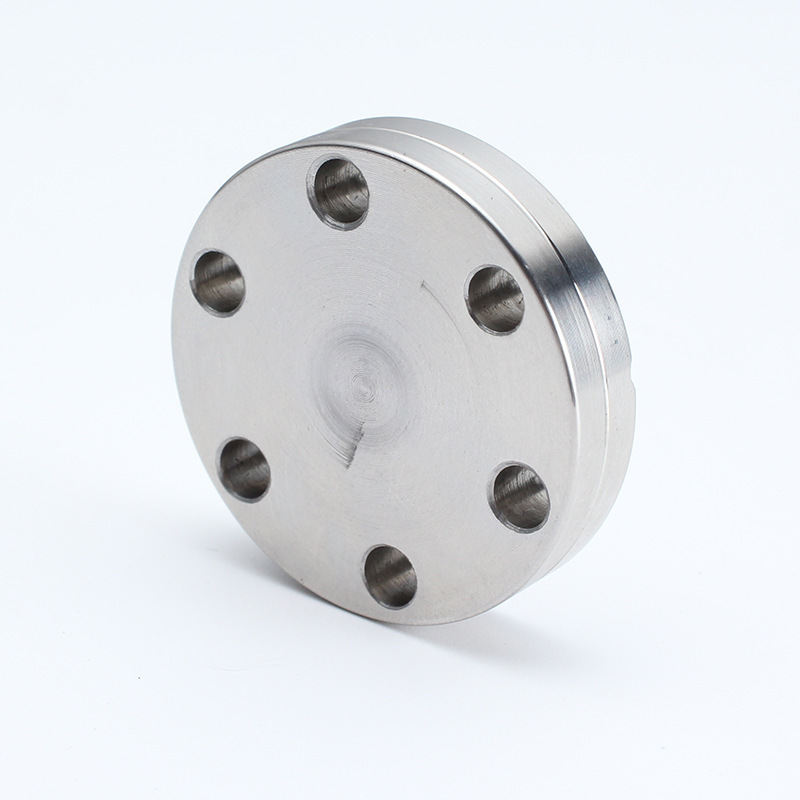 High Vacuum Flange Forged Stainless Steel 304/316L Blind Flange Plate for Chemical Industry