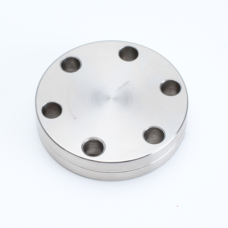 High Vacuum Flange Forged Stainless Steel 304/316L Blind Flange Plate for Chemical Industry