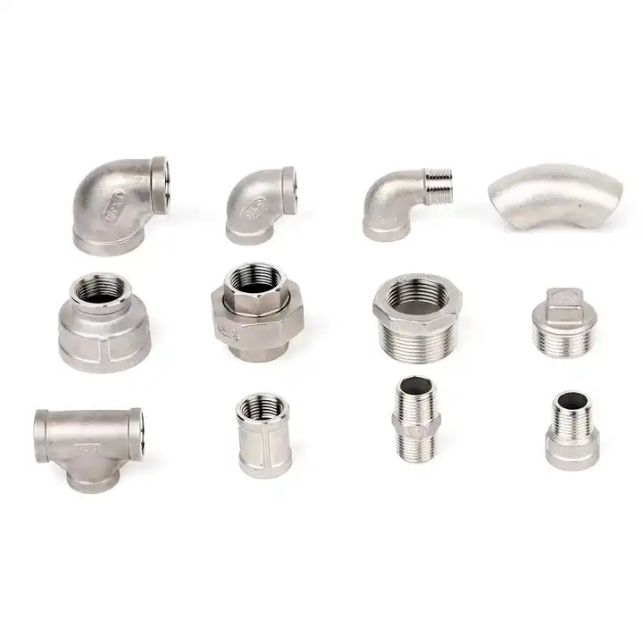 Stainless Steel Male And Female Thread 90 Degree Elbow Stainless Steel Pipe Fittings Butt Welded Elbow 150lbs