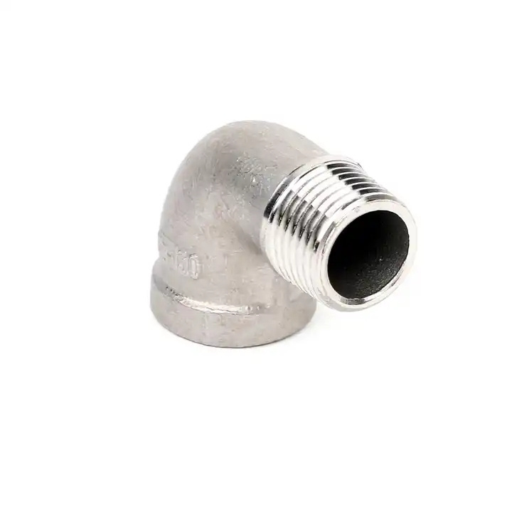 Stainless Steel Male And Female Thread 90 Degree Elbow Stainless Steel Pipe Fittings Butt Welded Elbow 150lbs