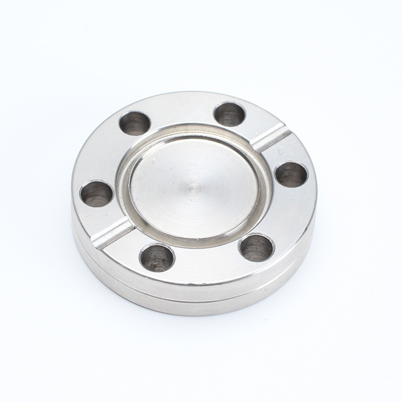 High Vacuum Flange Forged Stainless Steel 304/316L Blind Flange Plate for Chemical Industry