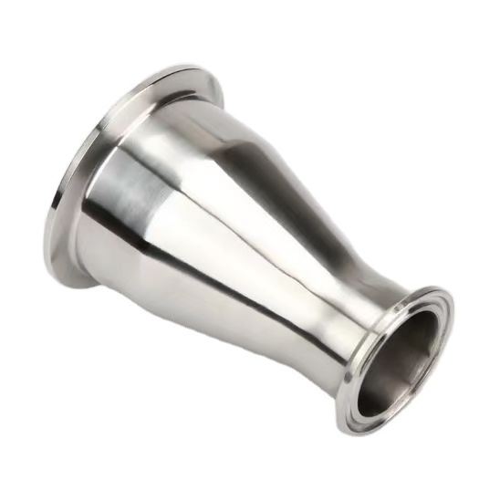 Factory Price Sanitary Stainless Steel Reducing Pipe Tri Clamped Concentric Fittings Reducer