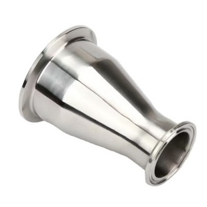 Factory Price Sanitary Stainless Steel Reducing Pipe Tri Clamped Concentric Fittings Reducer