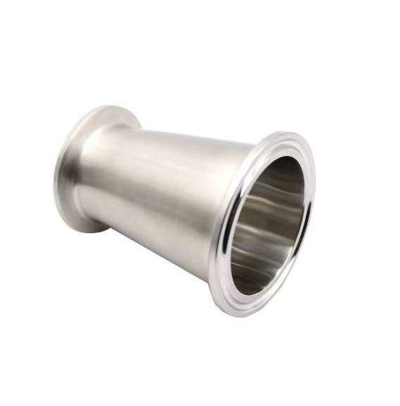 Factory Price Sanitary Stainless Steel Reducing Pipe Tri Clamped Concentric Fittings Reducer