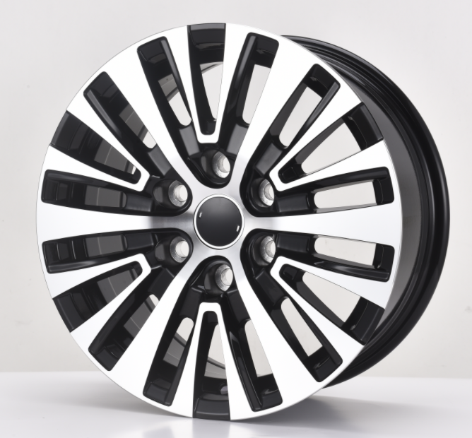 Replace 16 Inch Black Rims 6 Hole Alloy Rines For Hiace Car Alloy Wheels