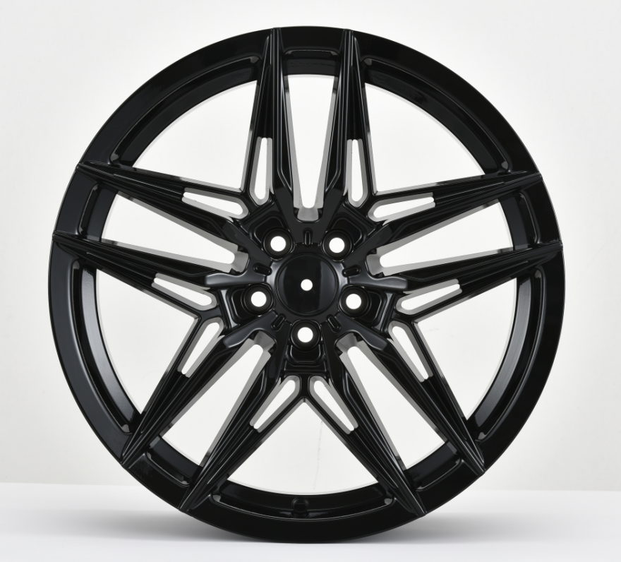 Super custom forged super black 16-26 inch aluminum alloy wheels for BMW, Land Rover, Mercedes-Benz, Audi and Volkswagen