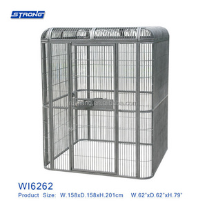 Metal Big Bird Cage Walk-in Parrot Aviary WI6262