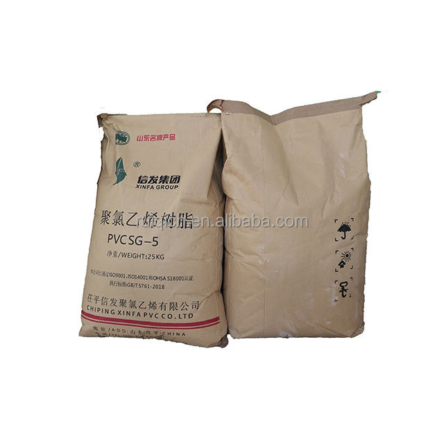 Longstar Supplier SINOPEC Polyvinyl chloride SG3 SG5 PVC Resin K67 White PVC Resin Powder PE Powder