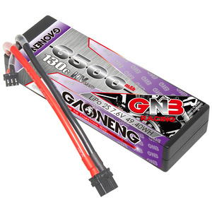 GNB GAONENG 6500MAH 2S HV 7.6V 130C RC LiPo Battery XT60 Cabled Hard Case  1:10 1/10 RC Racing Car Boat